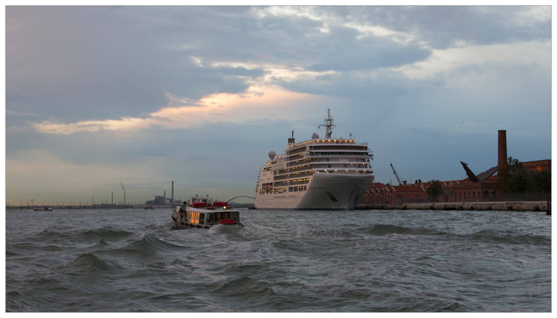 Man kommt auch ganz weit raus aus Venedig