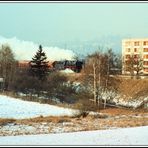 Man konnte sich daran gewöhnen die Eisenbahn vor der Haustür 