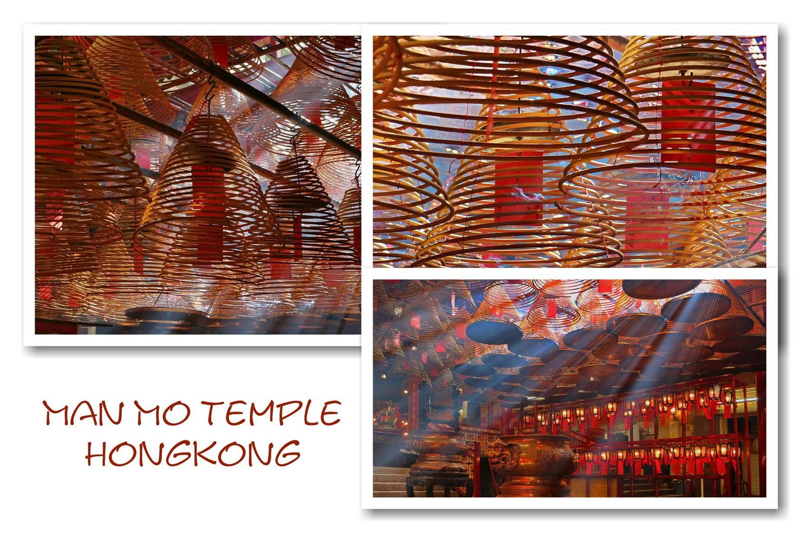 Man Mo Temple - Collage