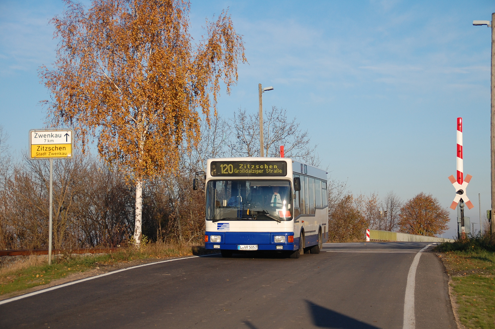 MAN NM 182 auf Linie 120 in Zitzschen