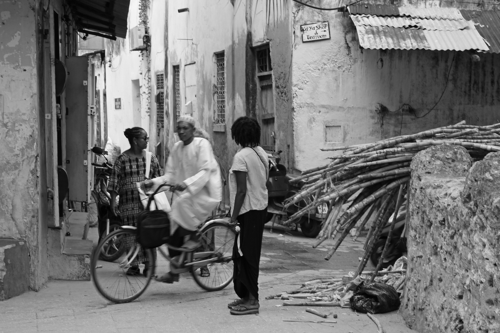 Man on bike