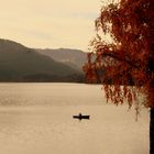 man on lake