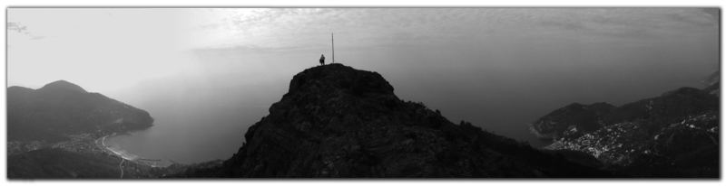 Man on The Mountain by Enno Kraus