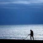 Man on the sand