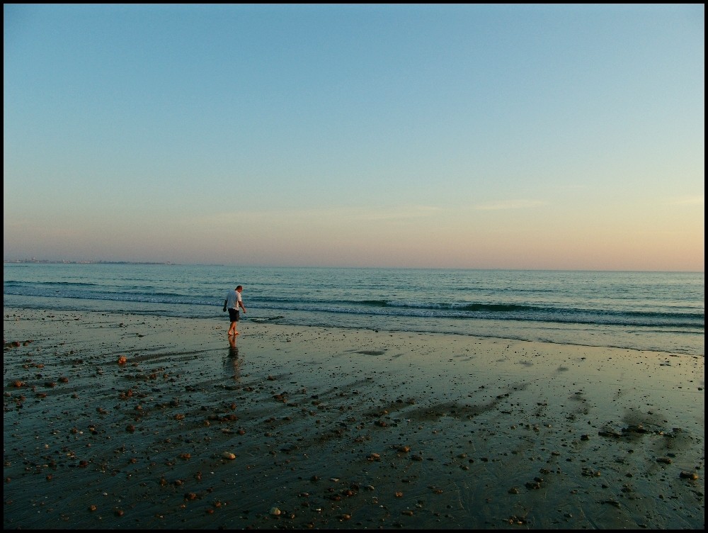 Man on the sea