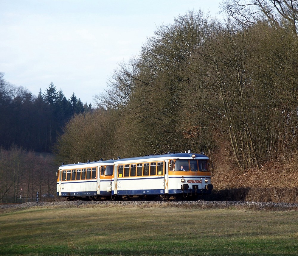 MAN Schienenbus bei Untergimpern