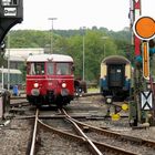 MAN-Schienenbus zu Gast an der Ruhr