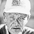 Man sitting in the park.