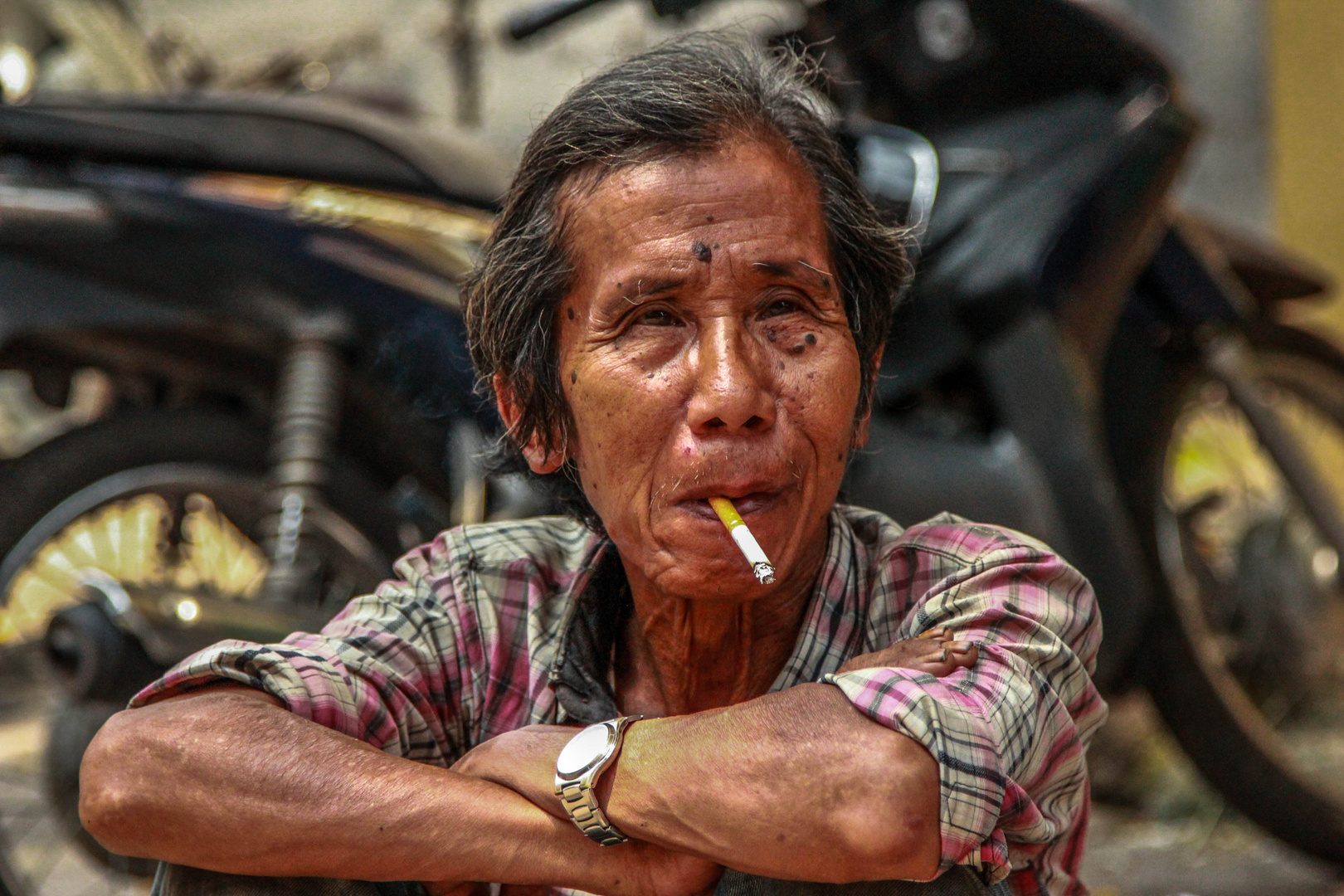 Man smoking