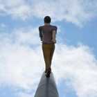 Man Walking in Sky