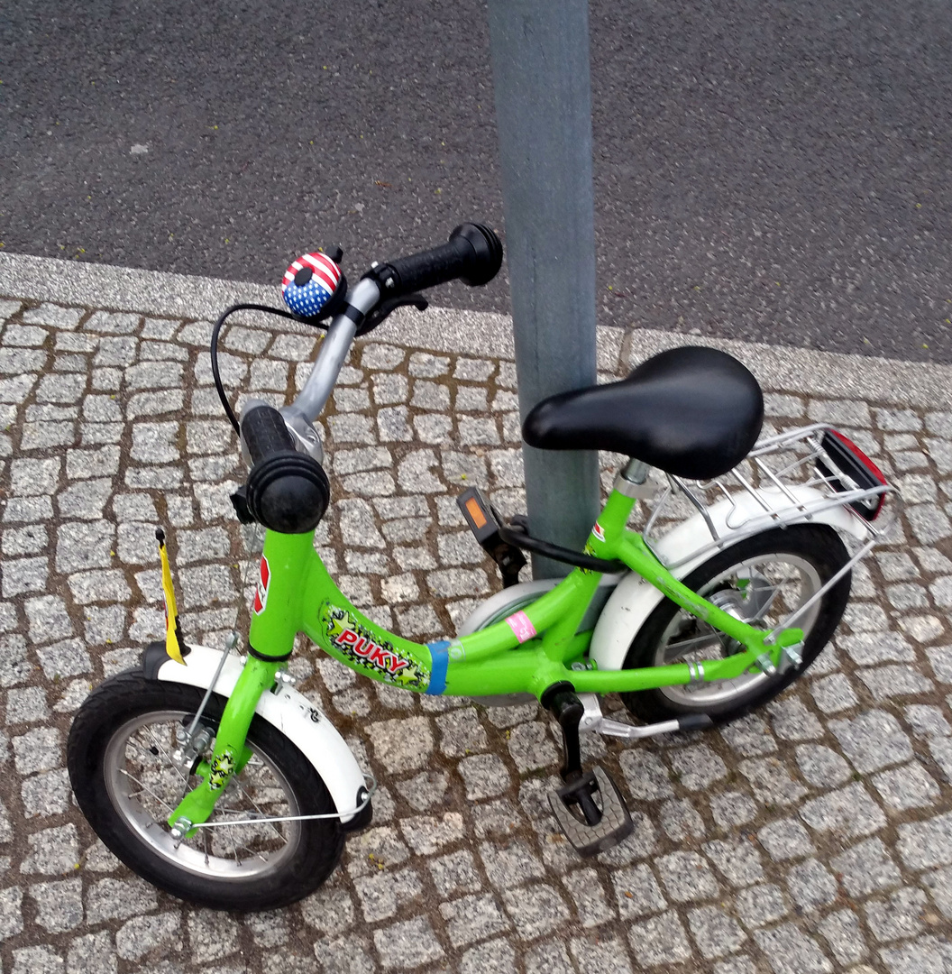 Man weiß nie, wie jung heute die Fahrraddiebe sind