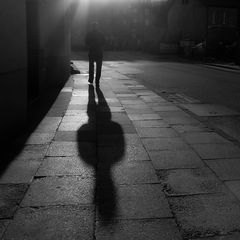 Man With Big Shadow