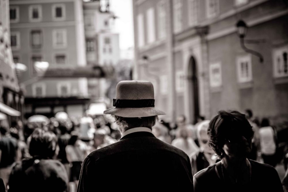 Man with Hat @Salzburg