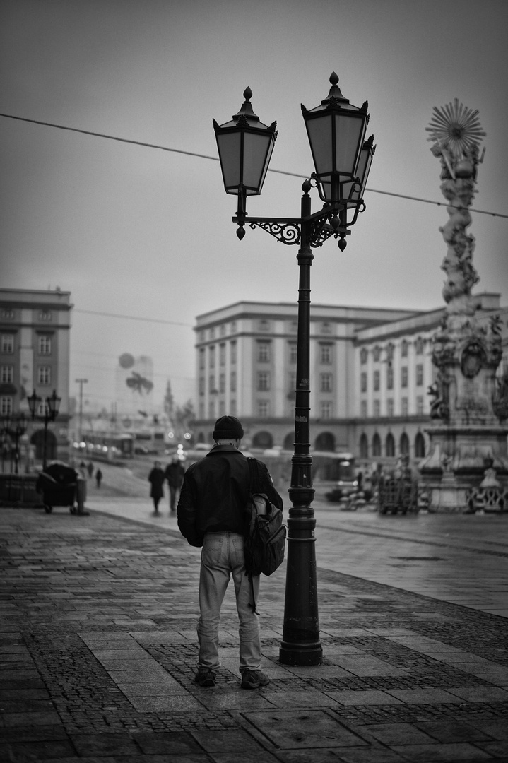 Man with Lantern