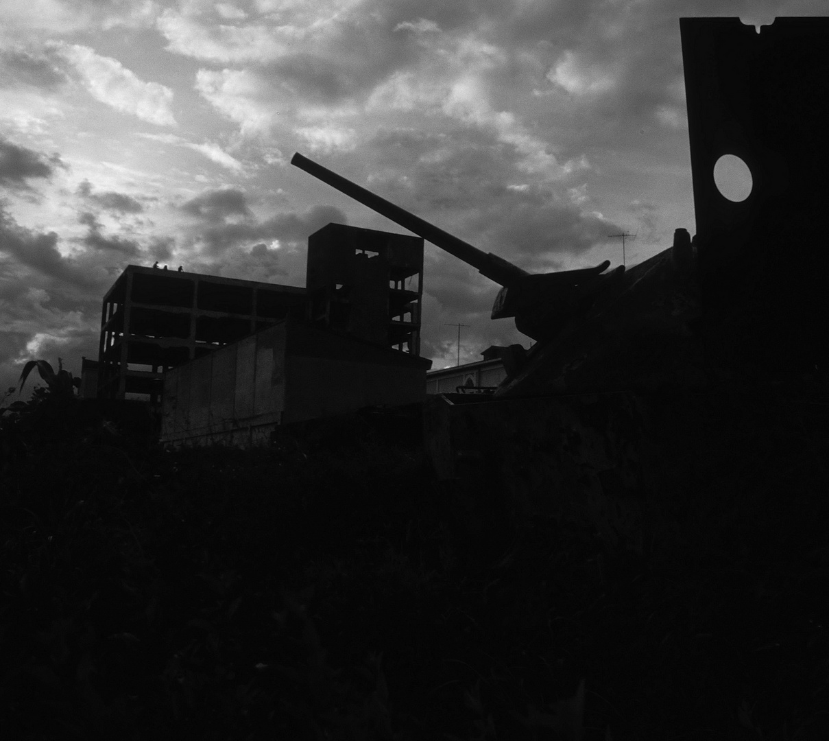 Managua 1984. Kriegsschrott