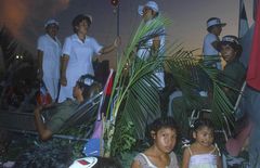 Managua 1984. Kriegsverletzte auf der Party