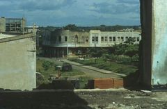 Managua 1984. Zentrum der Hauptstadt.