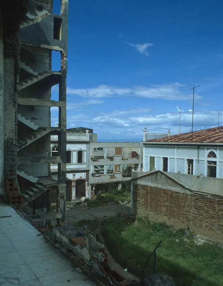 Managua 1984. Zerstört und verfallen