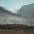 Manang beim aufwachen