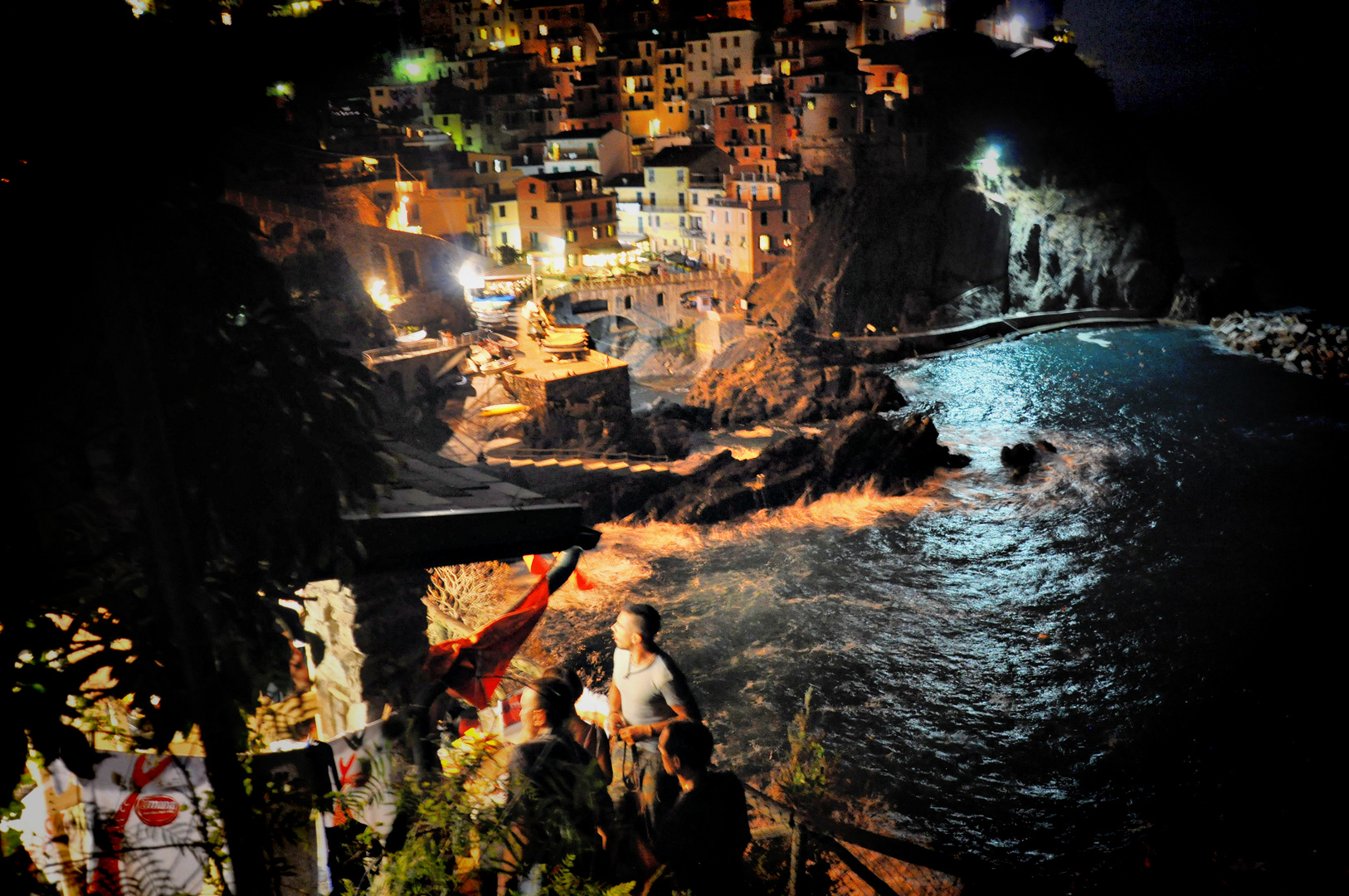 Manarola by night