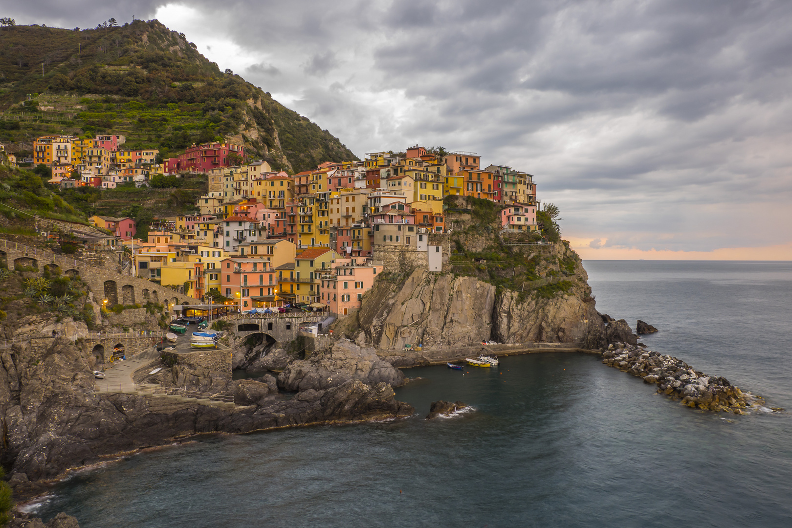 Manarola (Cinque Terre Italië)