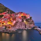 Manarola, Cinque Terre, Provinz La Spezia, Italien