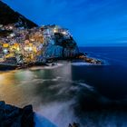 Manarola, dopo il tramonto