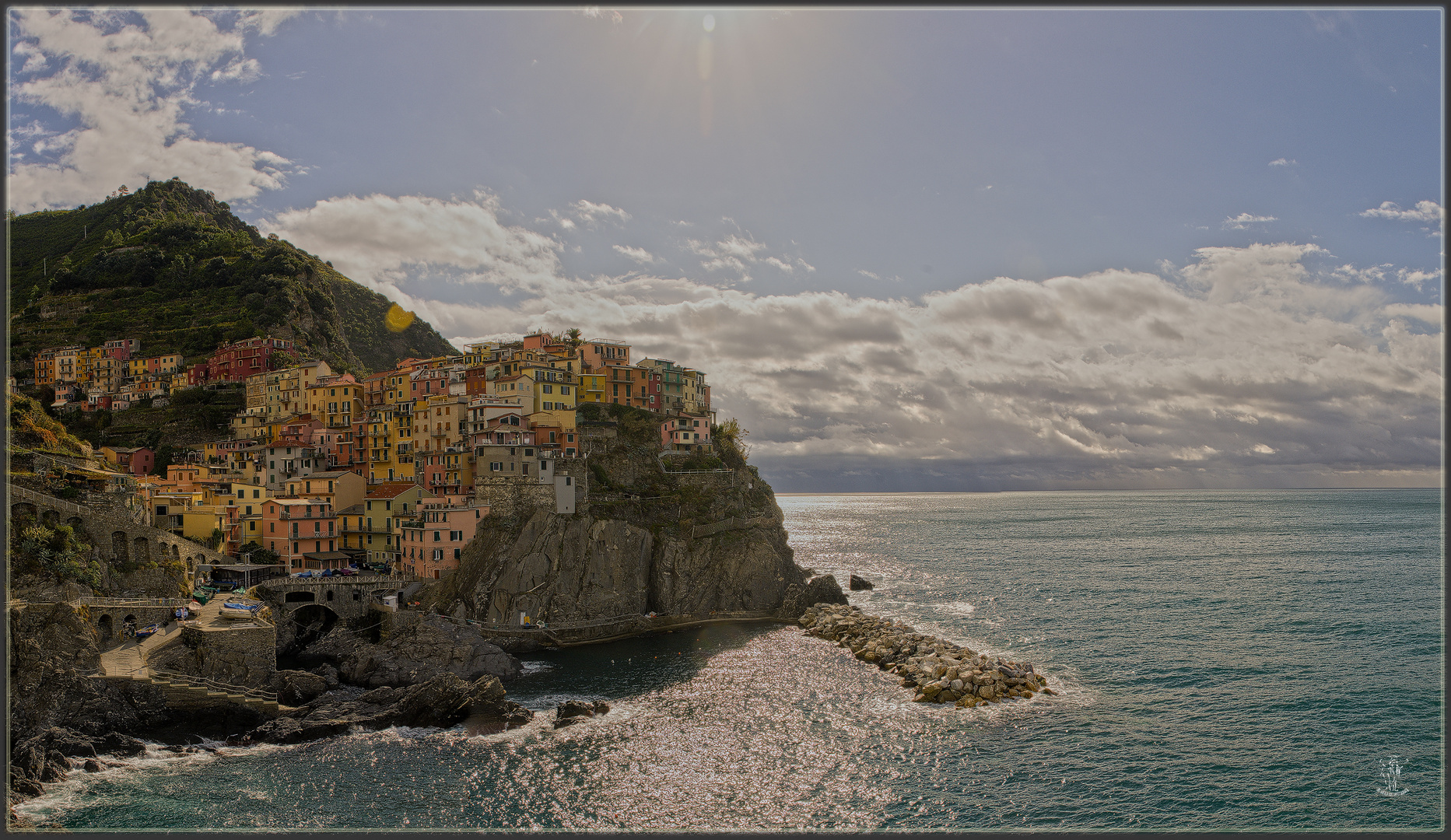 Manarola in der Oktobersonne