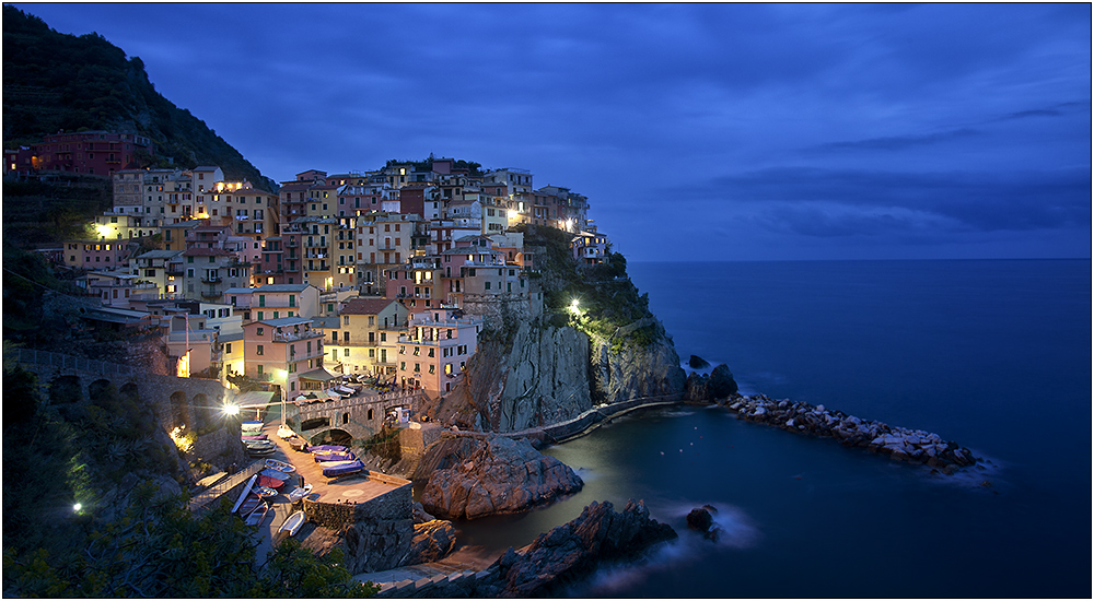 Manarola l'ora blu