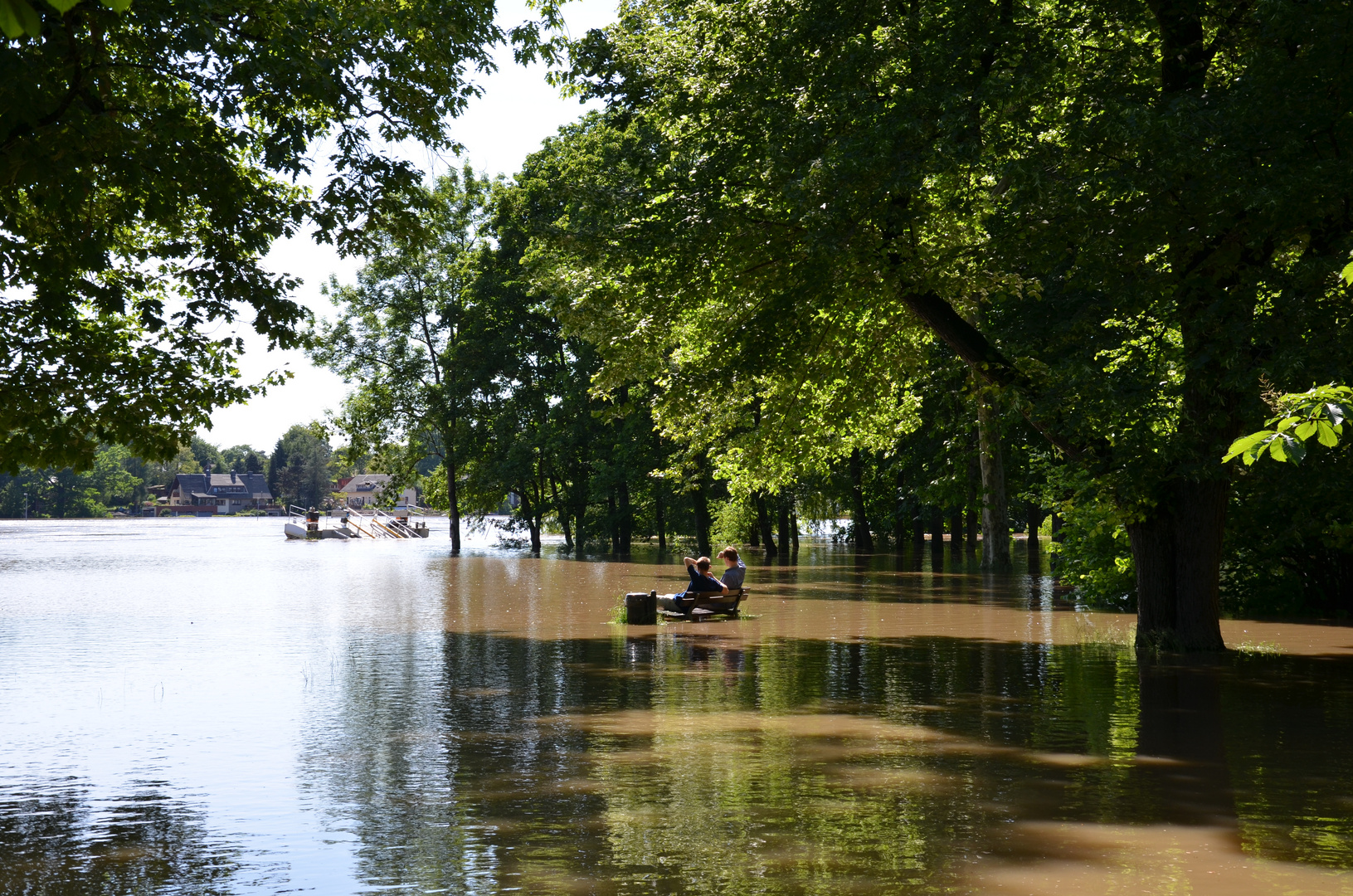 manche nehmen´s gelassen