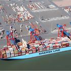 Manchester Maersk (aerial)