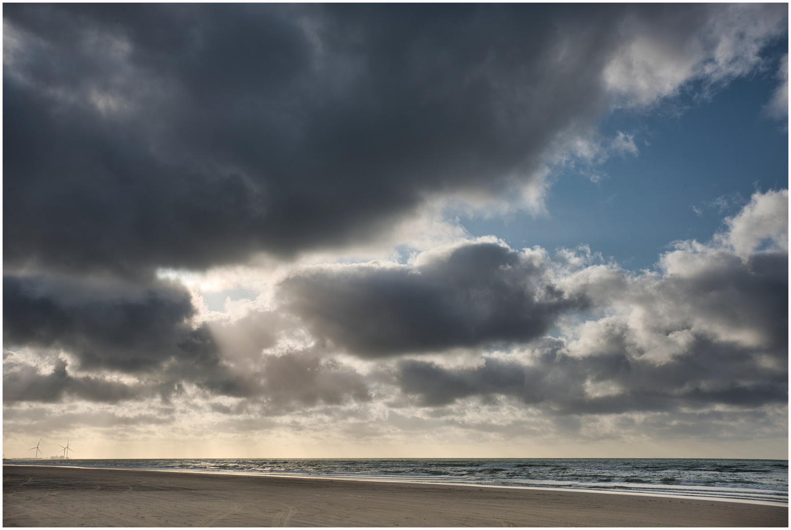 manchmal gab es auch am Abend Wolken