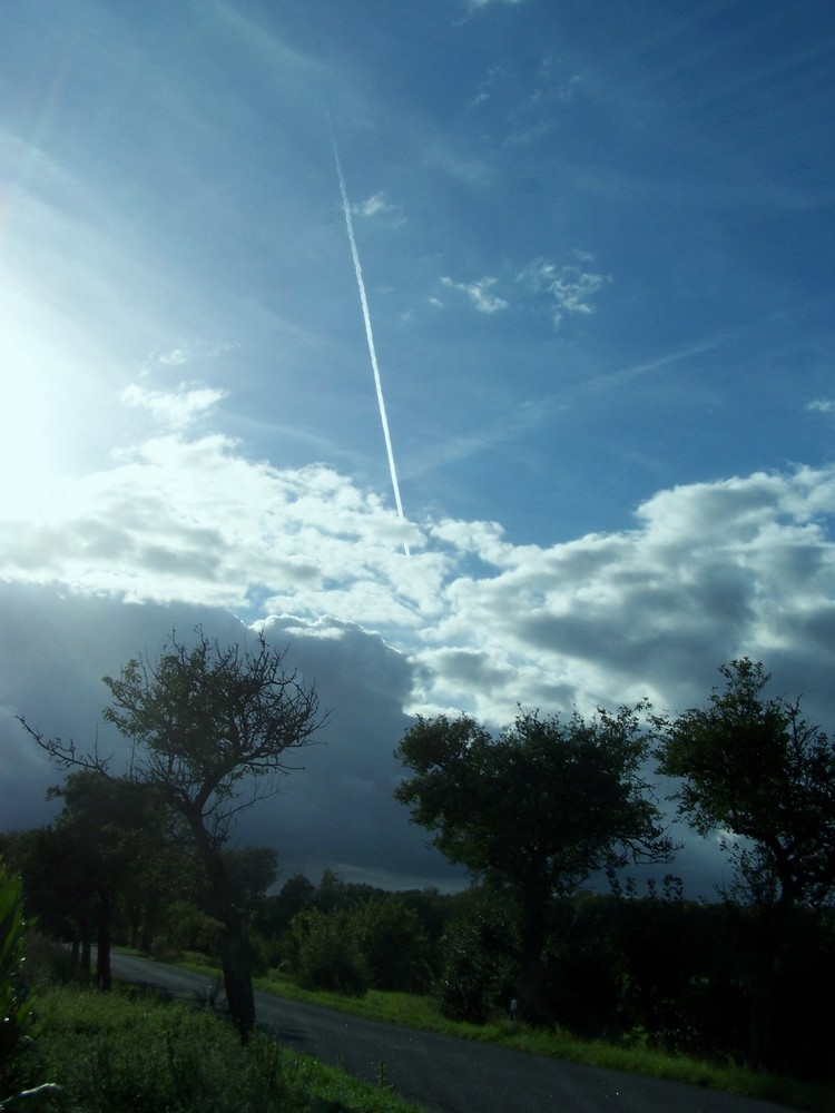 Manchmal ist am Himmel die Hölle los!