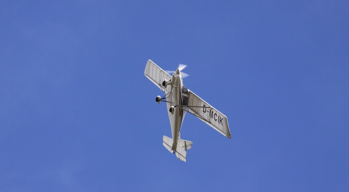 Manchmal möcht` ich fliegen . . .