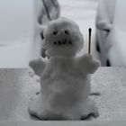 Manchmal wird aus Schnee ein kleines Kunstwerk :)!