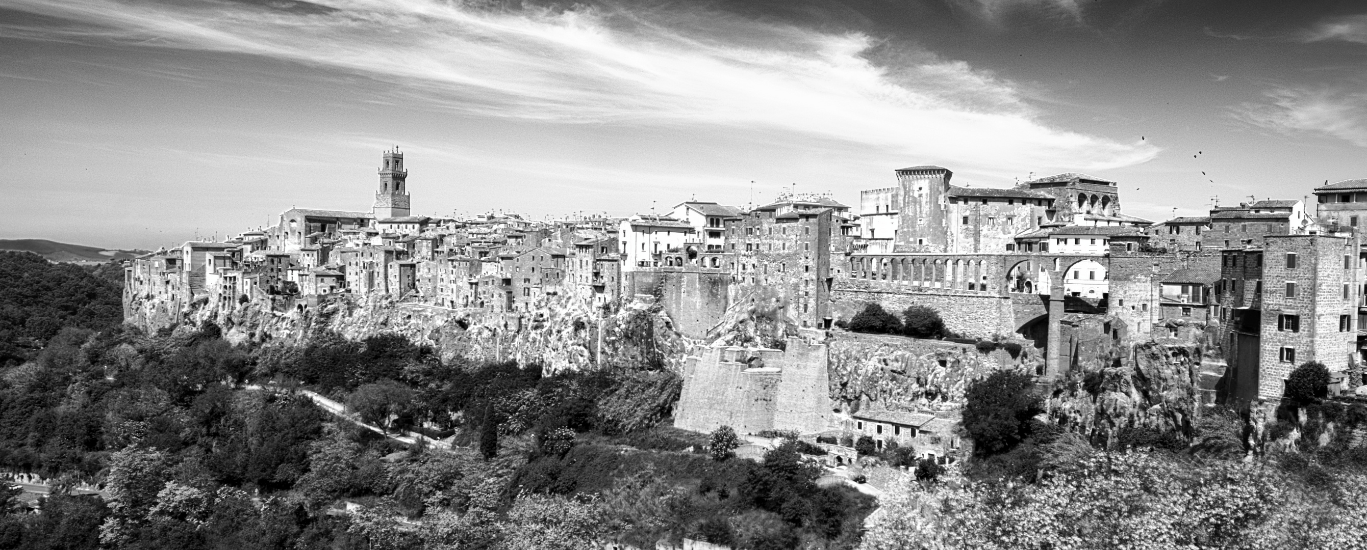 Manciano in der Südwest-Toscana