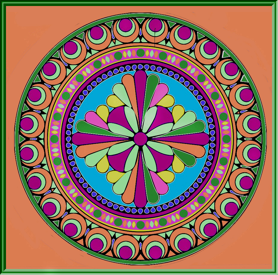 mandala des cercles