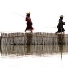 Mandalay (Amarapura) U-Bein Brücke / Mandalay (Amarapura) u-bein bridge