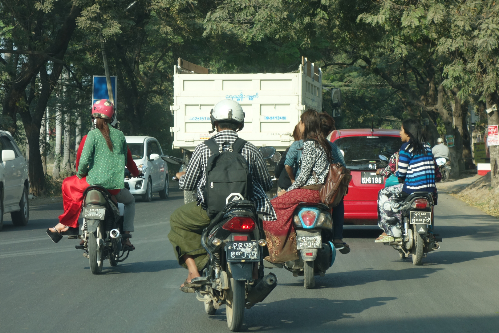 Mandalay Straßenverkehr