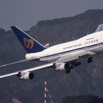 Mandarin Boeing 747SP B-1862 Hong Kong Kai Tak 15. Januar 1998