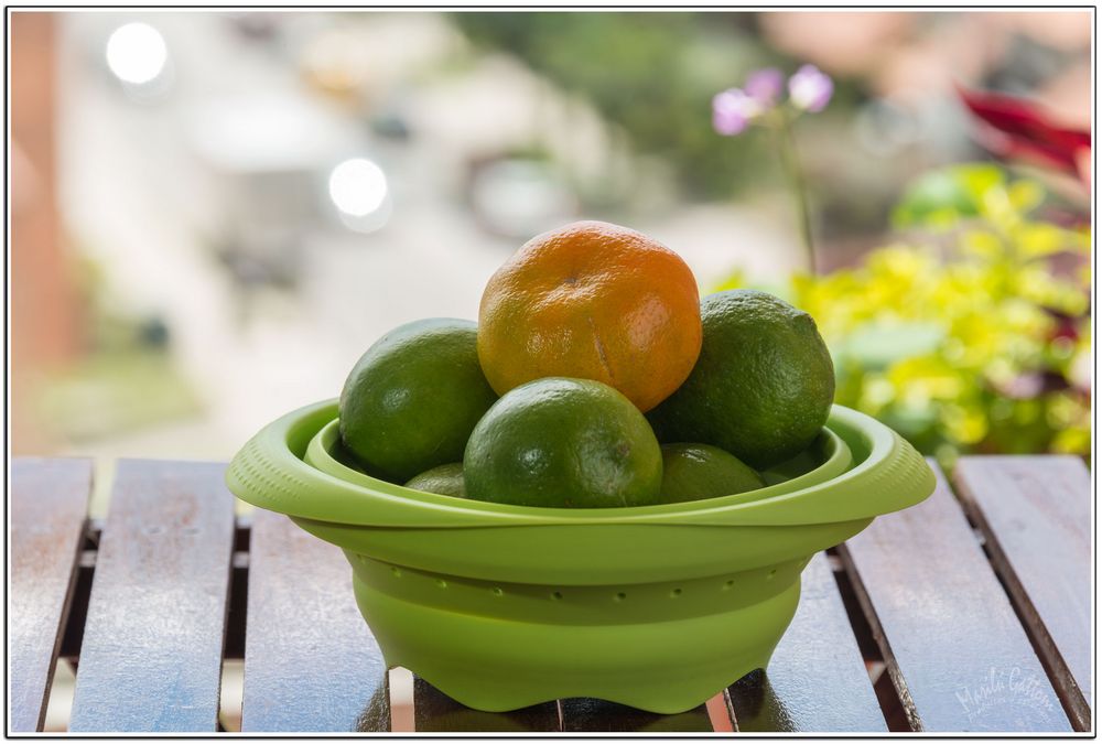 MANDARINA Y LIMONES.