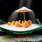 Mandarine im Zuckerregen