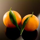 Mandarini in coppia