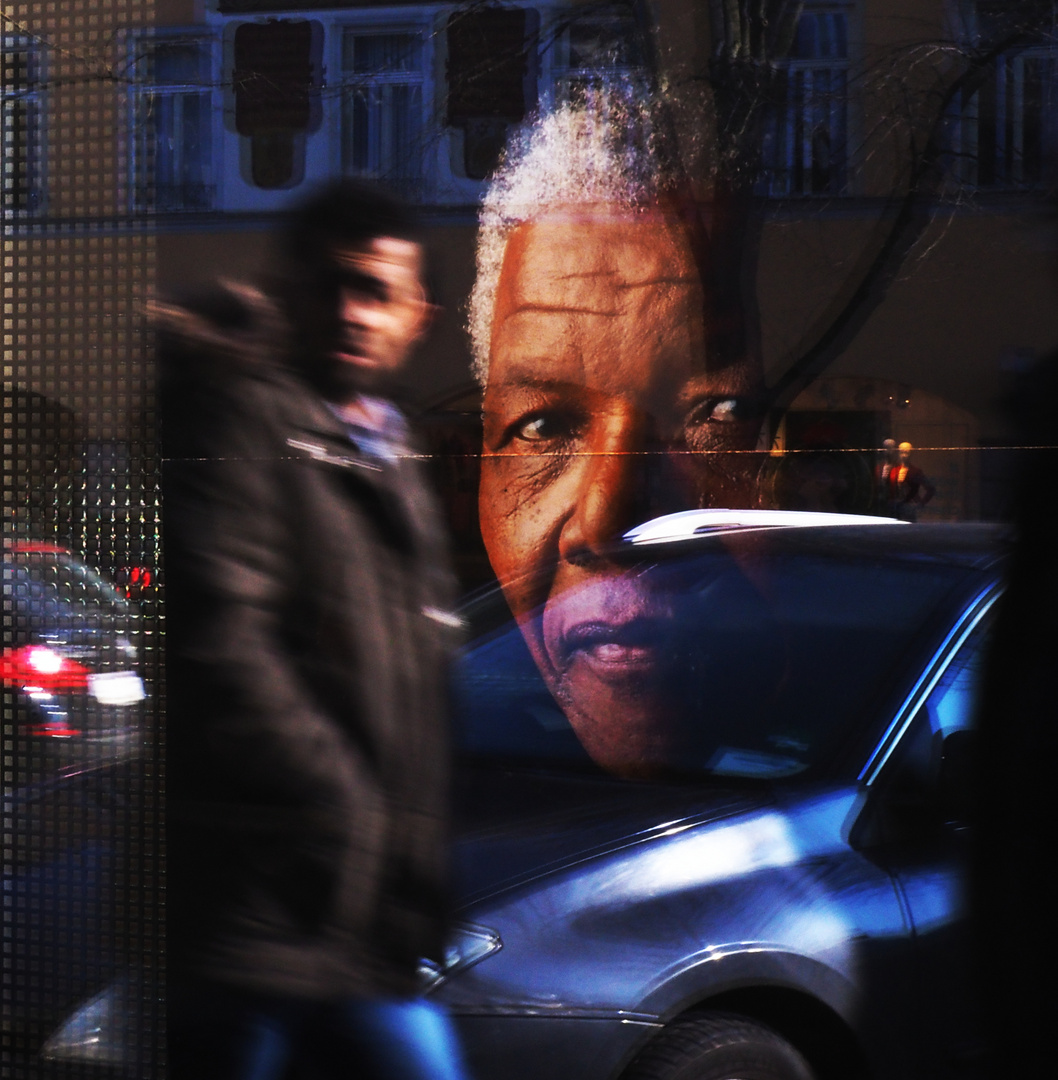 Mandela is watching you