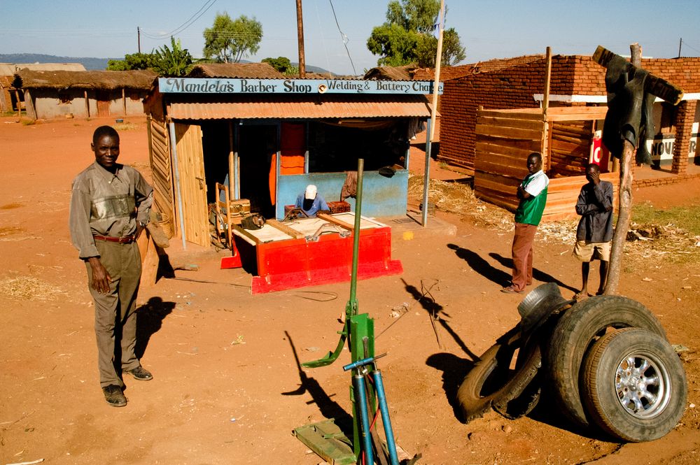 Mandela's Barber Shop