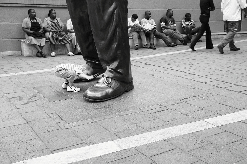 Mandela´s feet von Jutta.M. 