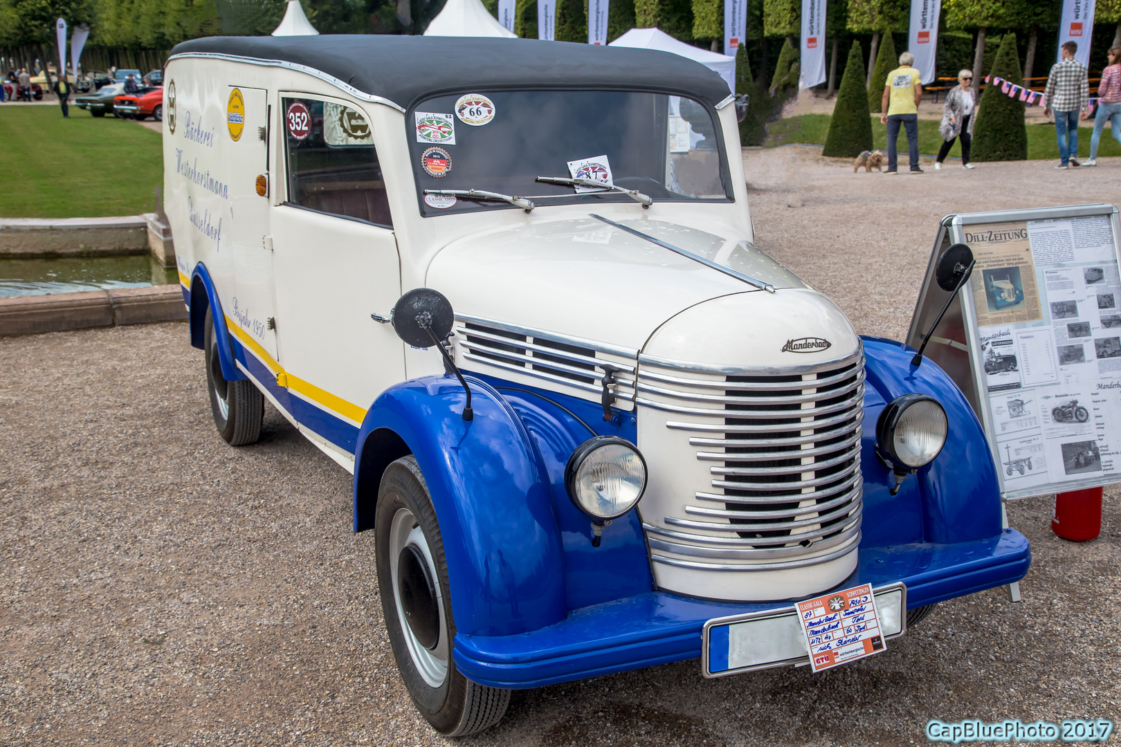 Manderbach Kastenwagen D 1950 bei Classic Cars Schwetzingen 2017