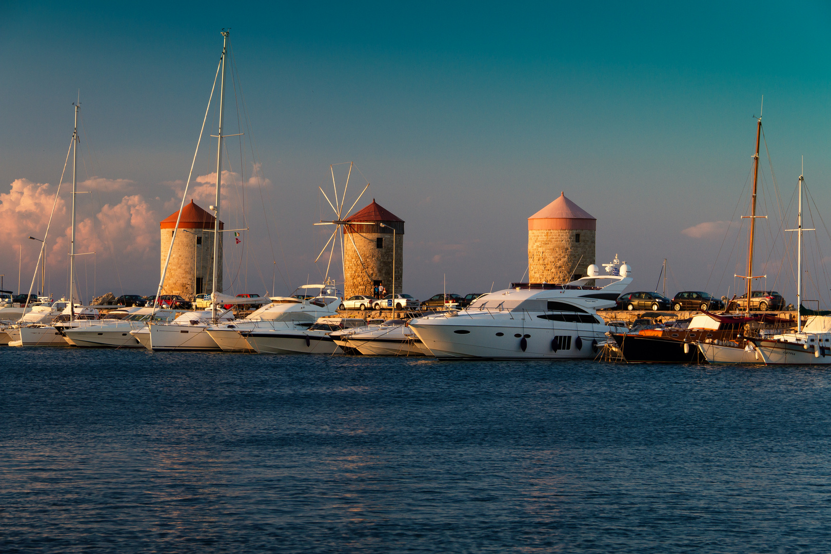 Mandraki Hafen, Rhodos