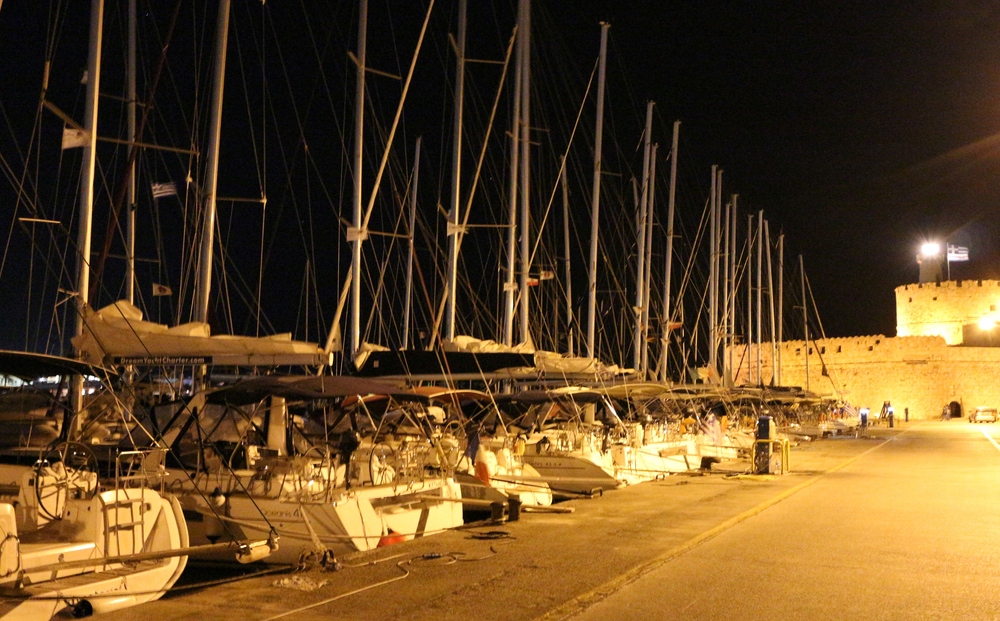 Mandraki-Hafen, Rhodos