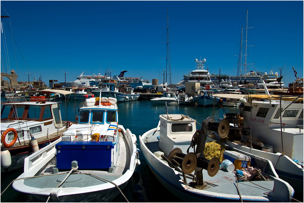 Mandraki-Hafen, Rhodos